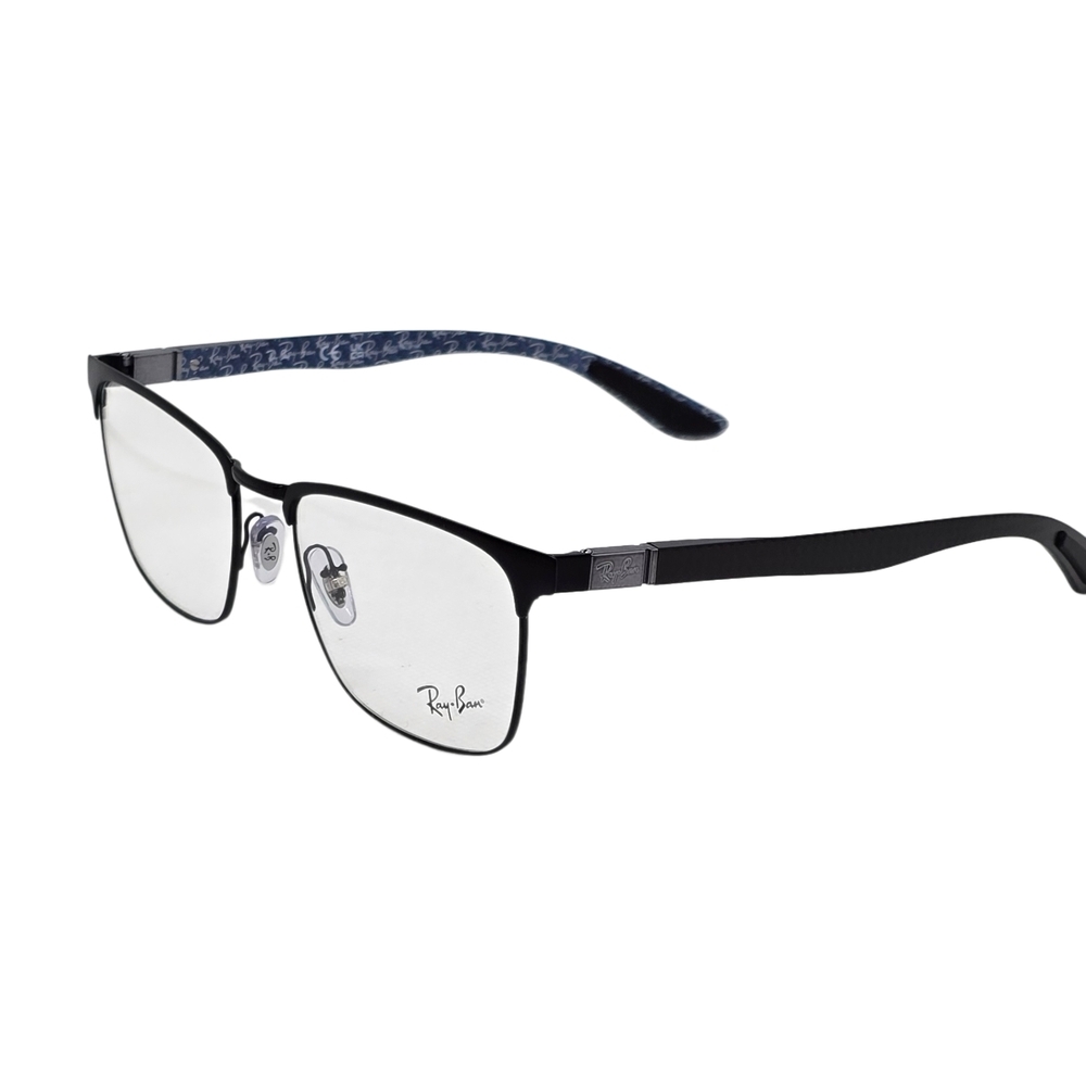 Ray-Ban Black Metal Rectangle Eyeglasses special edition